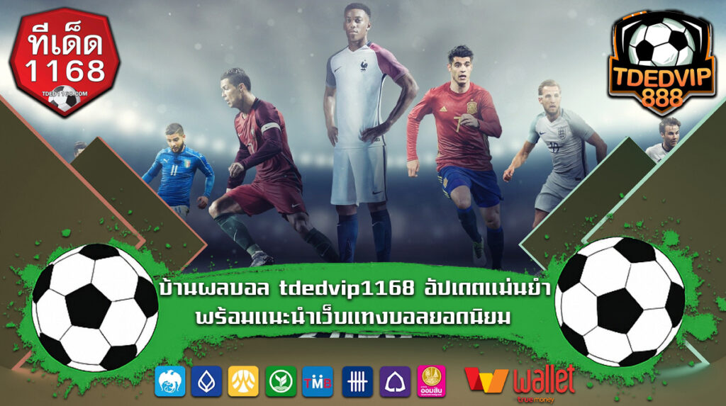 อัปเดตแม่นยำ พร้อมแนะนำเว็บแทงบอลยอดนิยม