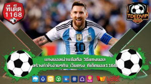 โปรแกรมบอล ผลบอลสด tded1168 แจกสูตรแทงบอล แทงบอลสเต็ป รับเครดิตเต็มทุกยูส แทงบอลผ่านมือถือ วิธีแทงบอล สร้างกำไรง่ายๆกับ ทีเด็ดบอล1168